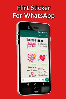 Flirt Stickers WAStickerApps android App screenshot 2